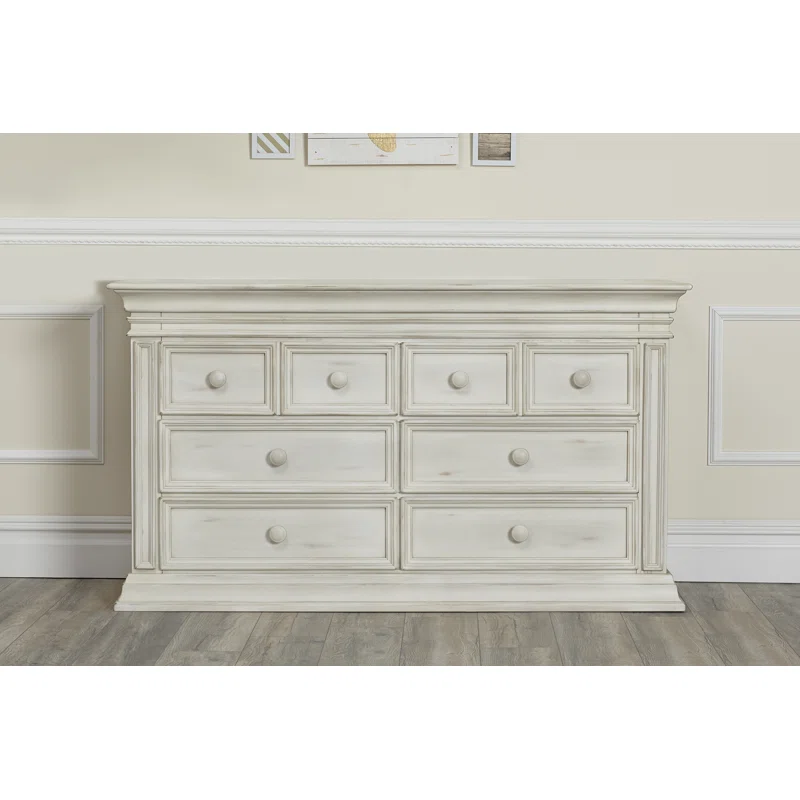 Furnishiaa Baby Dresser & Changing Top Set – 6 Drawers