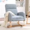 28" Wide Roki with Solid Wood and Footrest