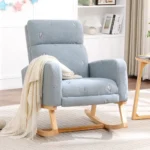 28" Wide Roki with Solid Wood and Footrest
