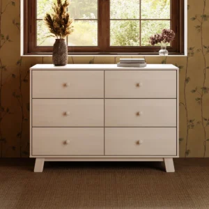 6-Drawer Assembled Double Dresser – Modern Nursery Storage