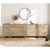 8 Drawer Baby Dresser with Charging Station – Modern Wooden Storage Organizer for Nursery & Bedroom