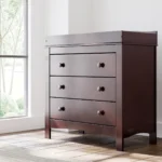 3 Drawer Chest with Removable Changing Topper – Baby Dresser for Nursery & Kids Bedroom