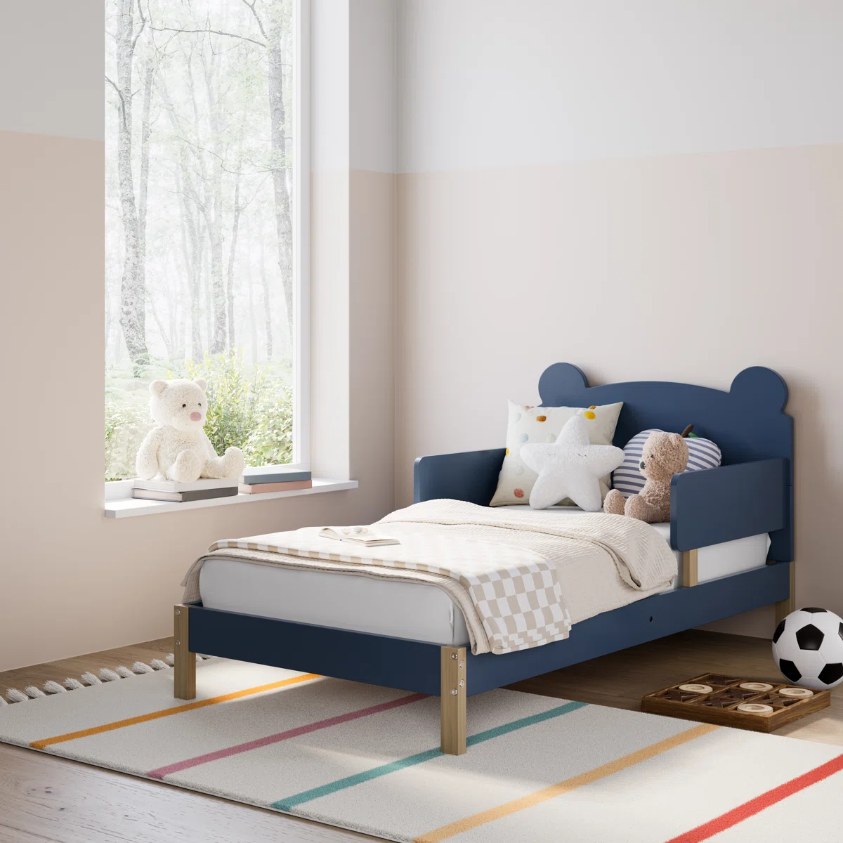 Teddy Bear Toddler Bed