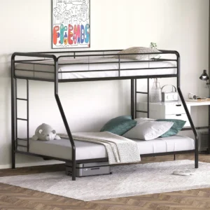 Daury Kids Twin Over Full Bunk Bed